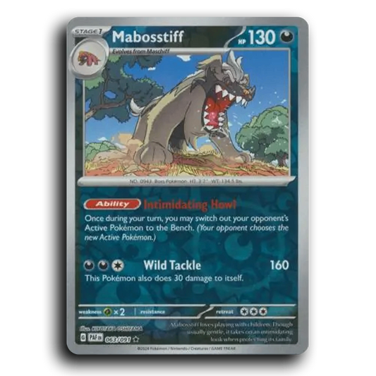 Mabosstiff (063/091) [Paldean Fates]