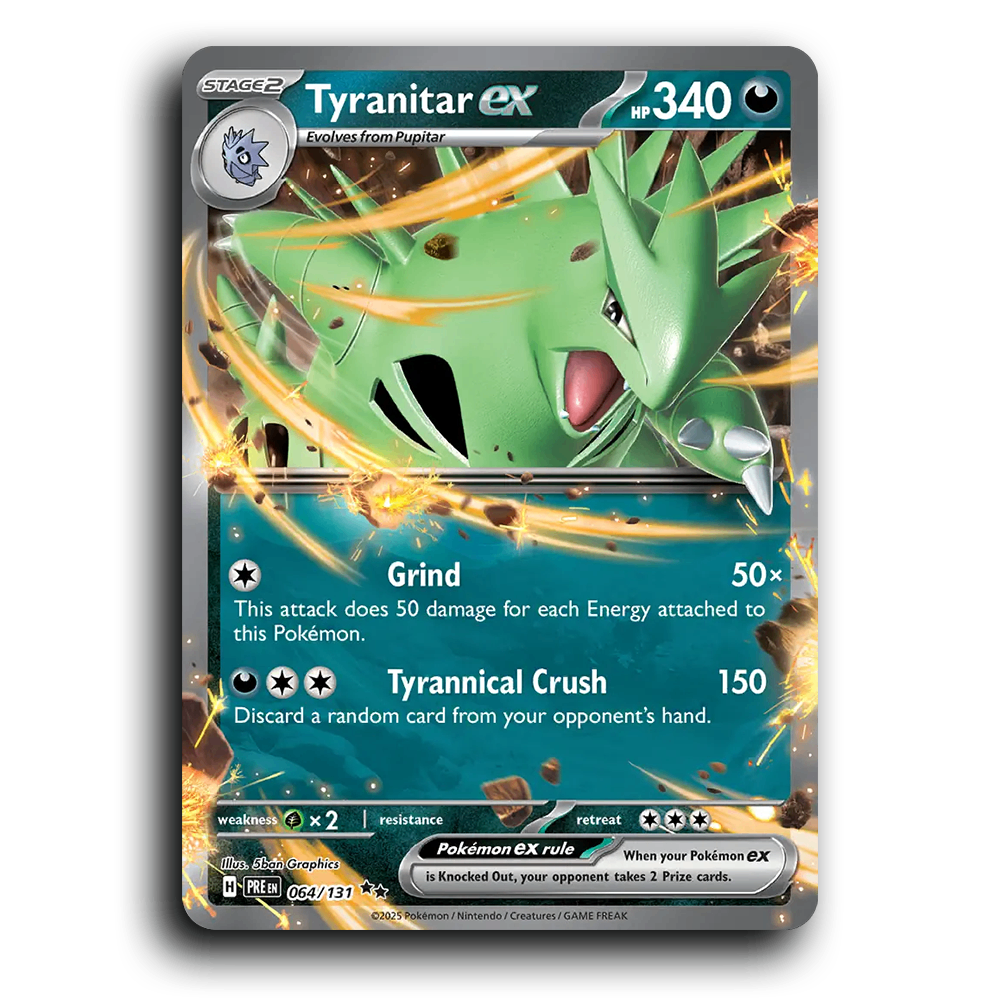Tyranitar ex - 064/131 [Prismatic Evolutions]
