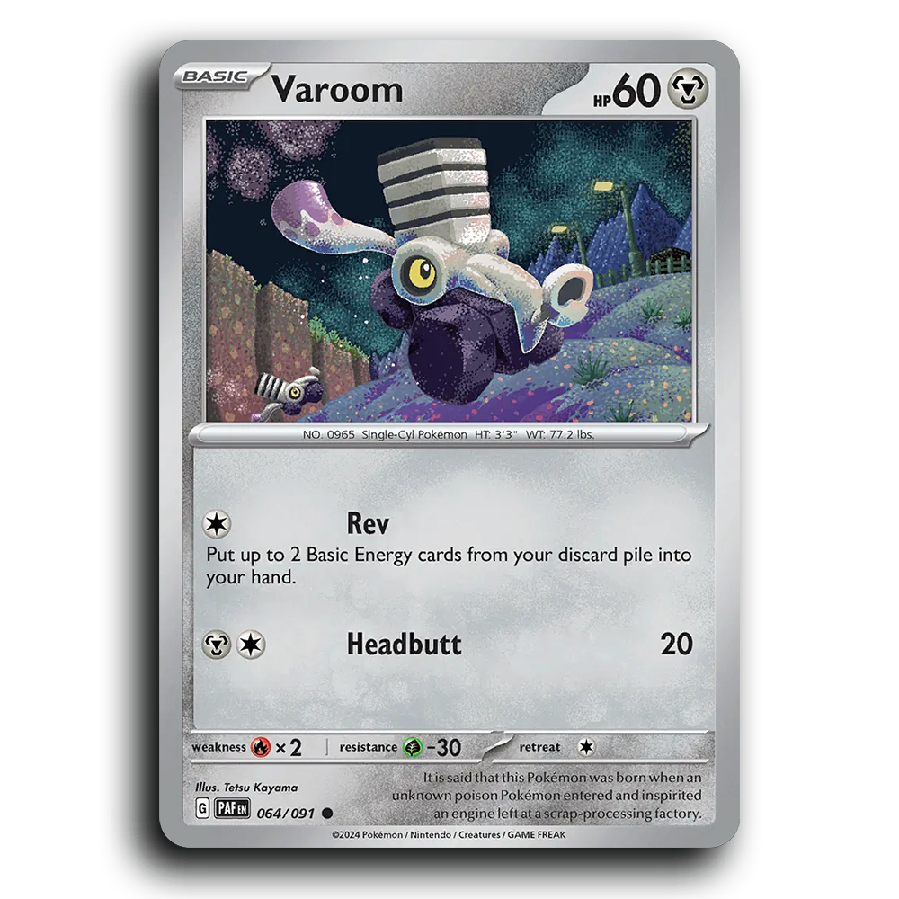 Varoom (064/091) [Paldean Fates]