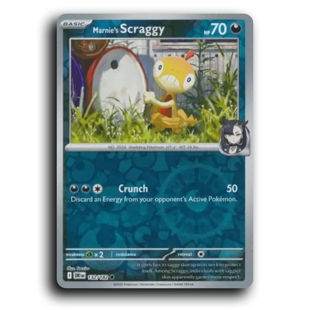 Marnie's Scraggy (132/182) [Destined Rivals]