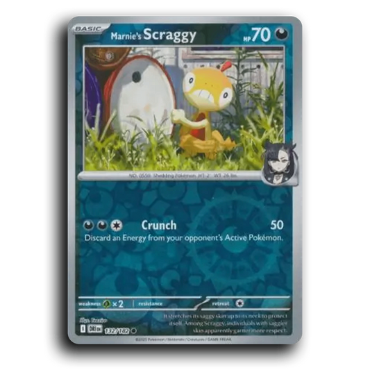Marnie's Scraggy (132/182) [Destined Rivals]