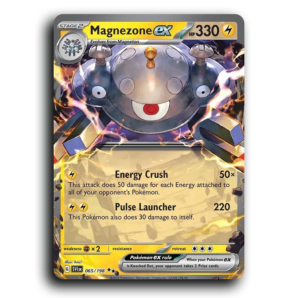 Magnezone ex (065/198) [Scarlet & Violet] Double Rare hncl Pokemon Card TCG Near Mint NM Reverse Holo