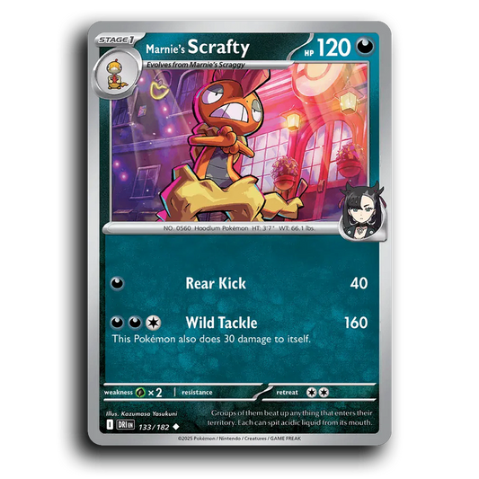 Marnie's Scrafty - 133/182 [SV10 - Destined Rivals]