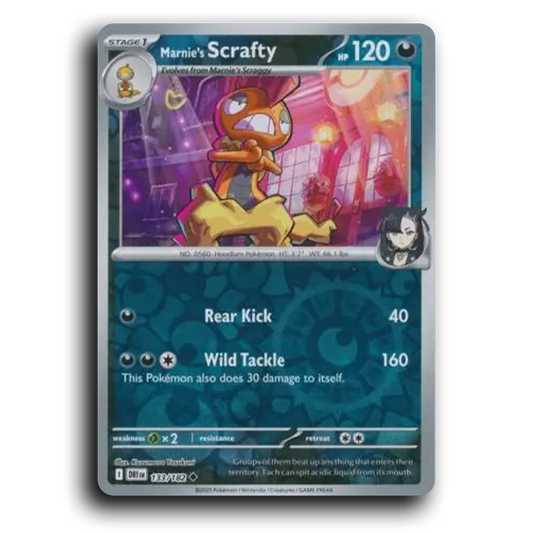 Marnie's Scrafty (133/182) [Destined Rivals]