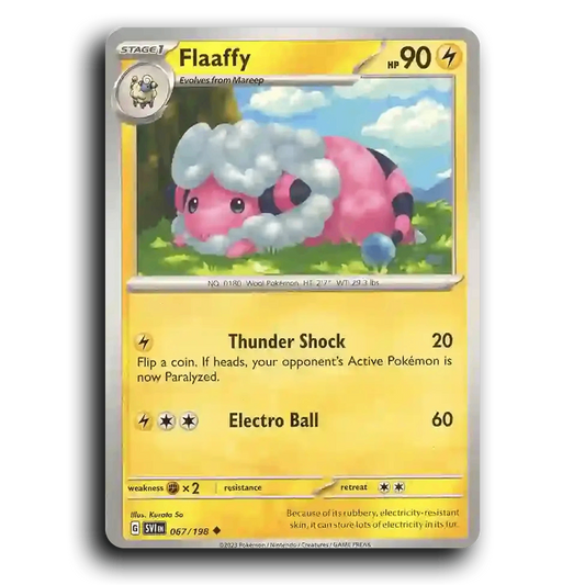 Flaaffy (067/198) [Scarlet & Violet] Uncommon Kurata So Pokemon Card TCG Near Mint NM