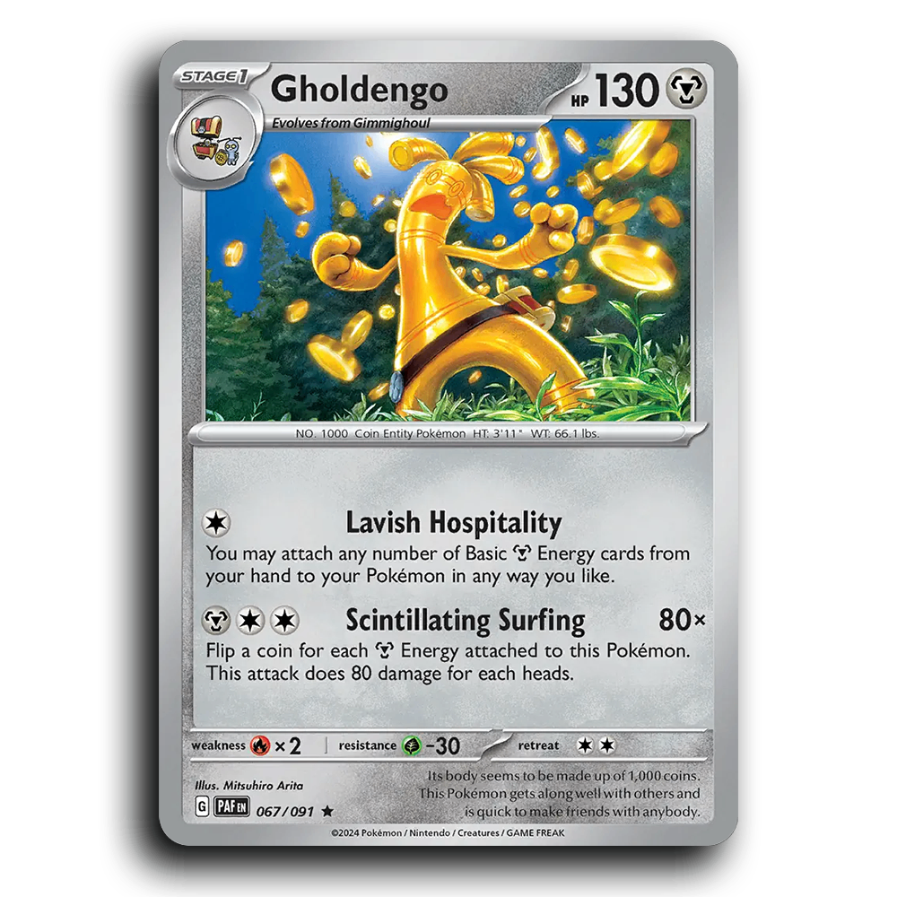 Gholdengo (067/091) [Paldean Fates]