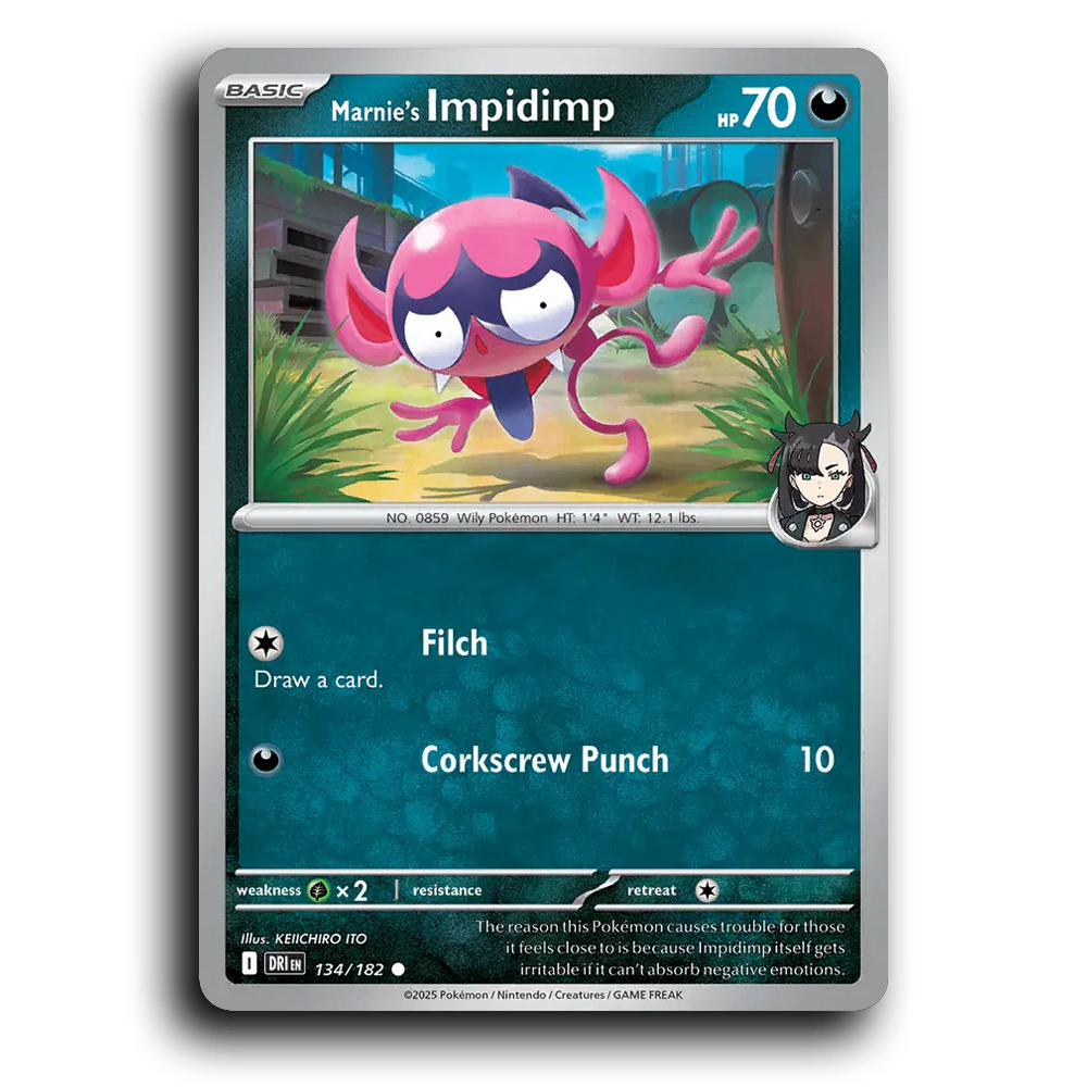 Marnie's Impidimp - 134/182 [SV10 - Destined Rivals]