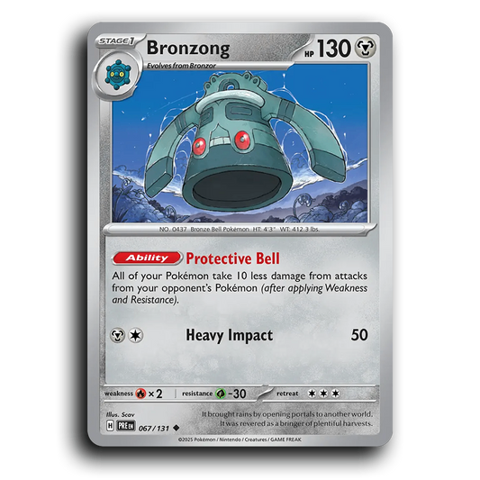 Bronzong - 067/131 [Prismatic Evolutions]