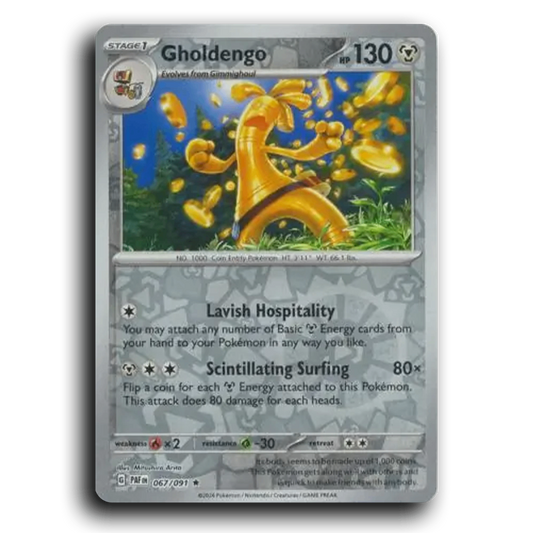 Gholdengo (067/091) [Paldean Fates]