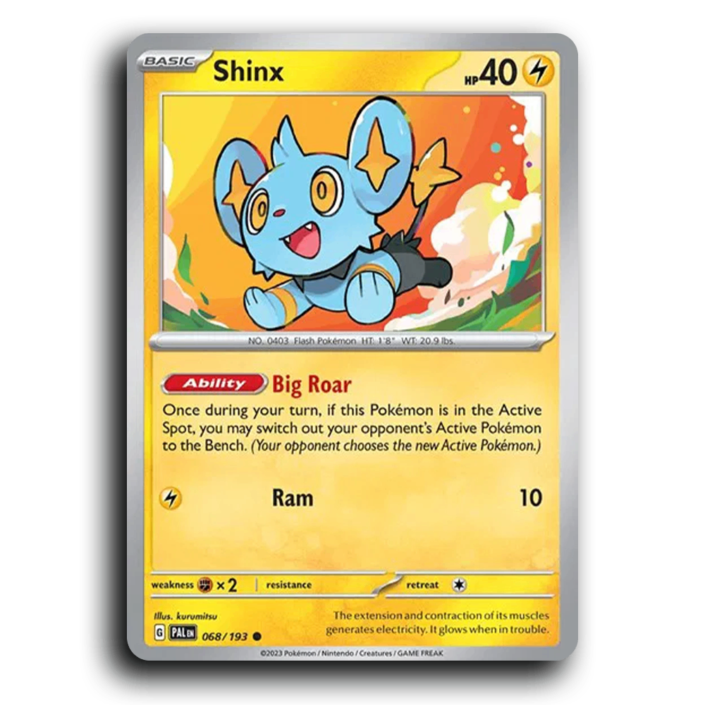 Shinx (068/193) [Paldea Evolved] Common Pokemon Card TCG Near Mint NM