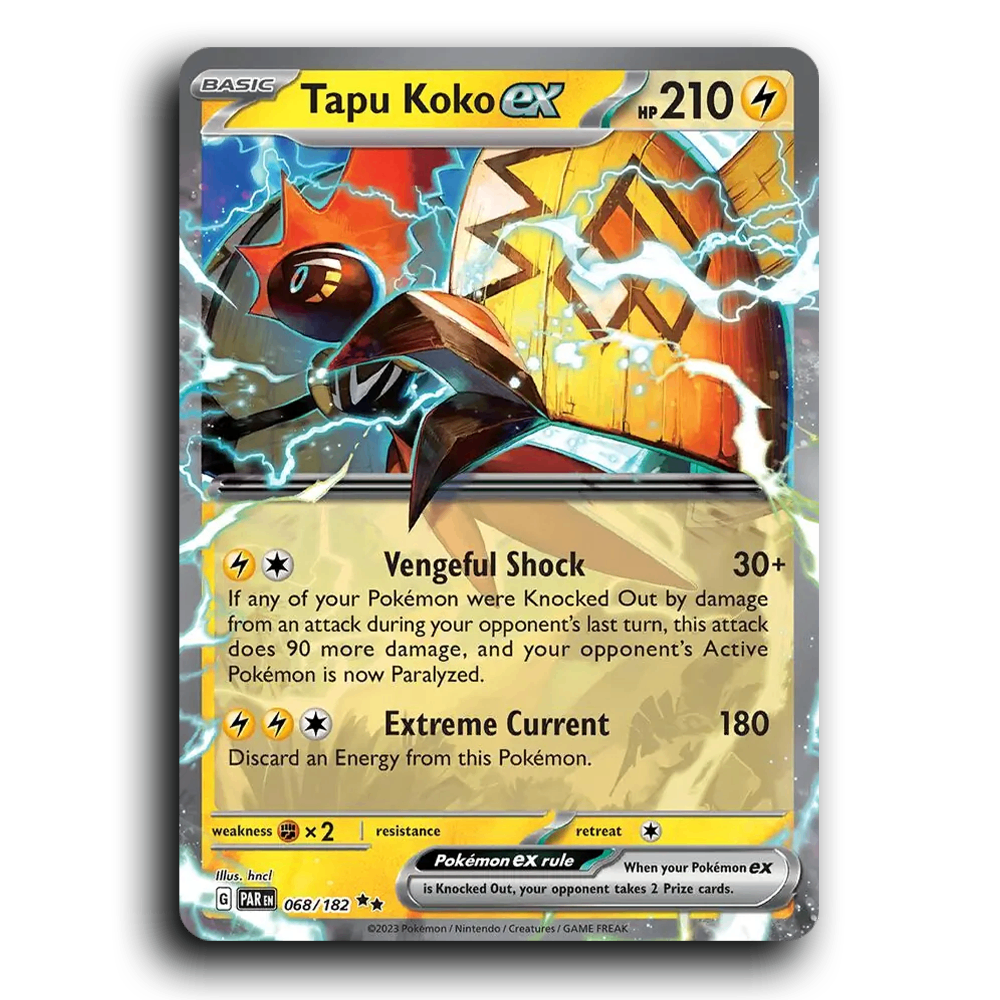 Tapu Koko ex (068/182) [Paradox Rift]