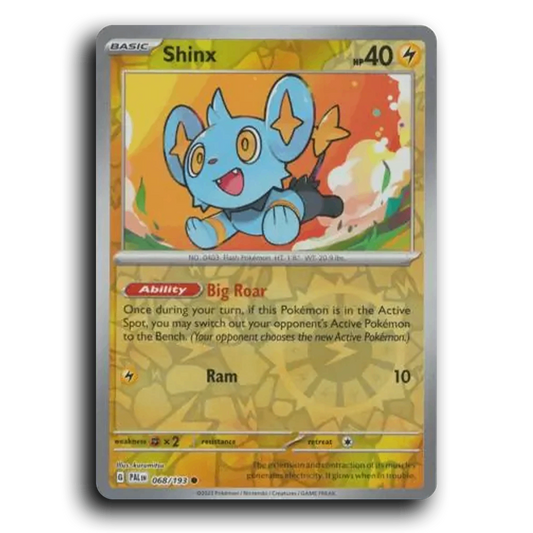 Shinx (068/193) [Paldea Evolved] Common Pokemon Card TCG Near Mint NM Reverse Holo