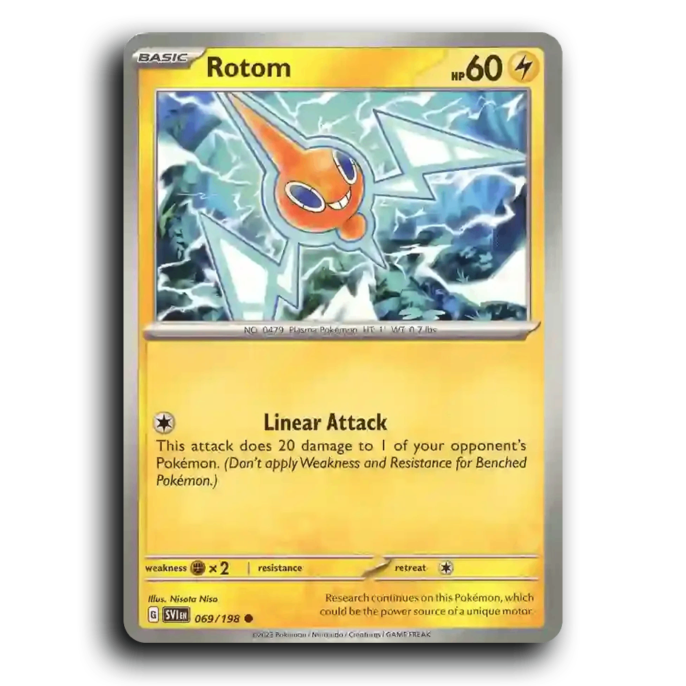 Rotom (069/198) [Scarlet & Violet] Common Nisota Niso Pokemon Card TCG Near Mint NM