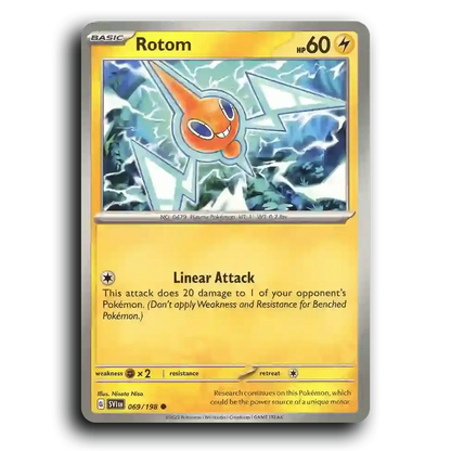Rotom (069/198) [Scarlet & Violet] Common Nisota Niso Pokemon Card TCG Near Mint NM