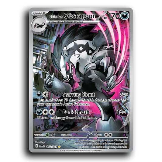 Galarian Obstagoon - 245/217 [Ascended Heroes]