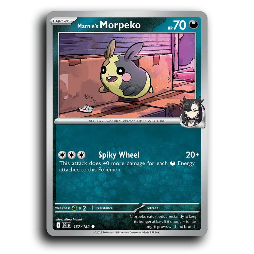 Marnie's Morpeko - 137/182 [SV10 - Destined Rivals]