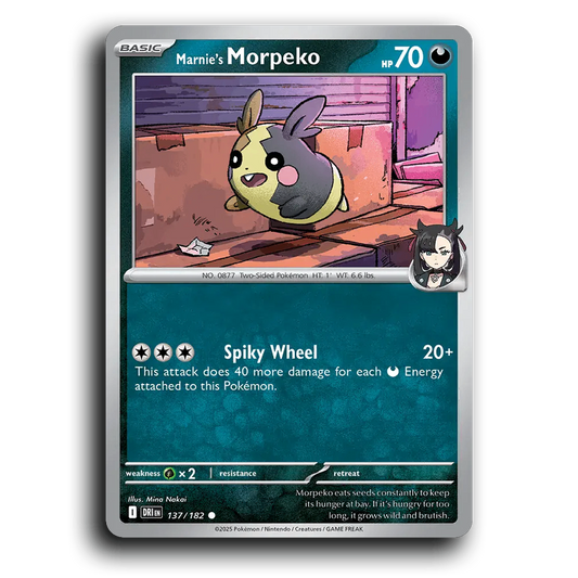 Marnie's Morpeko - 137/182 [SV10 - Destined Rivals]
