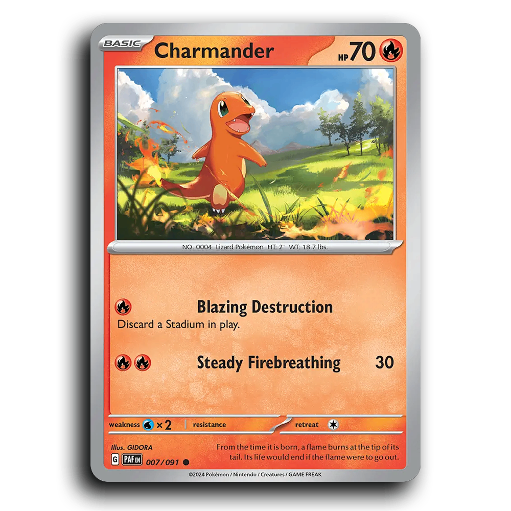 Charmander (007/091) [Paldean Fates]