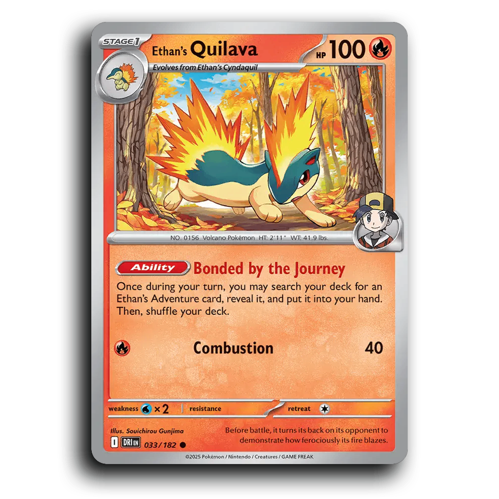 Ethan's Quilava - 033/182 [Destined Rivals]