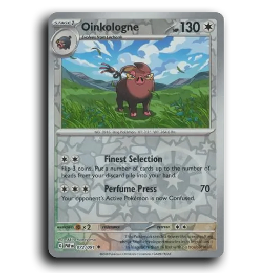 Oinkologne (072/091) [Paldean Fates]