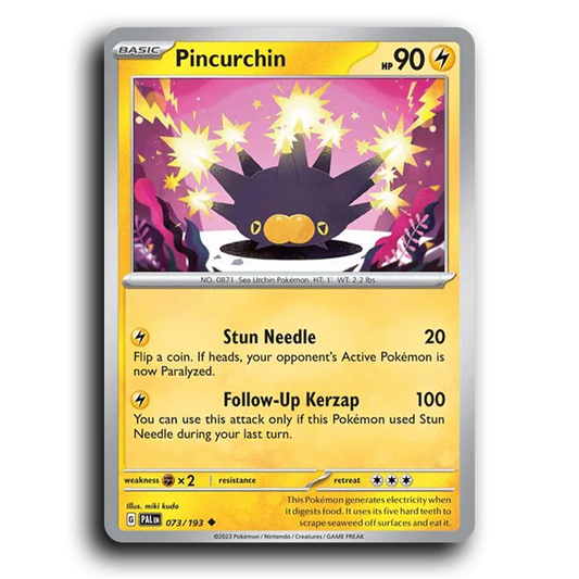 Pincurchin (073/193) [Paldea Evolved] Uncommon Pokemon Card TCG Near Mint NM