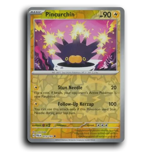 Pincurchin (073/193) [Paldea Evolved] Uncommon Pokemon Card TCG Near Mint NM Reverse Holo