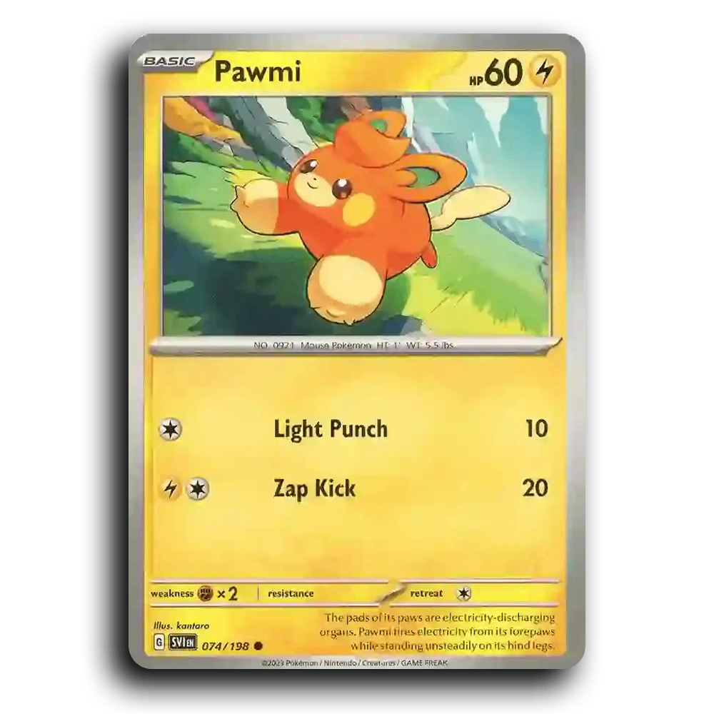 Pawmi (074/198) [Scarlet & Violet] Common kantaro Pokemon Card TCG Near Mint NM