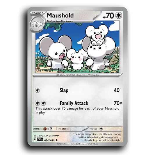 Maushold (074/091) [Paldean Fates]