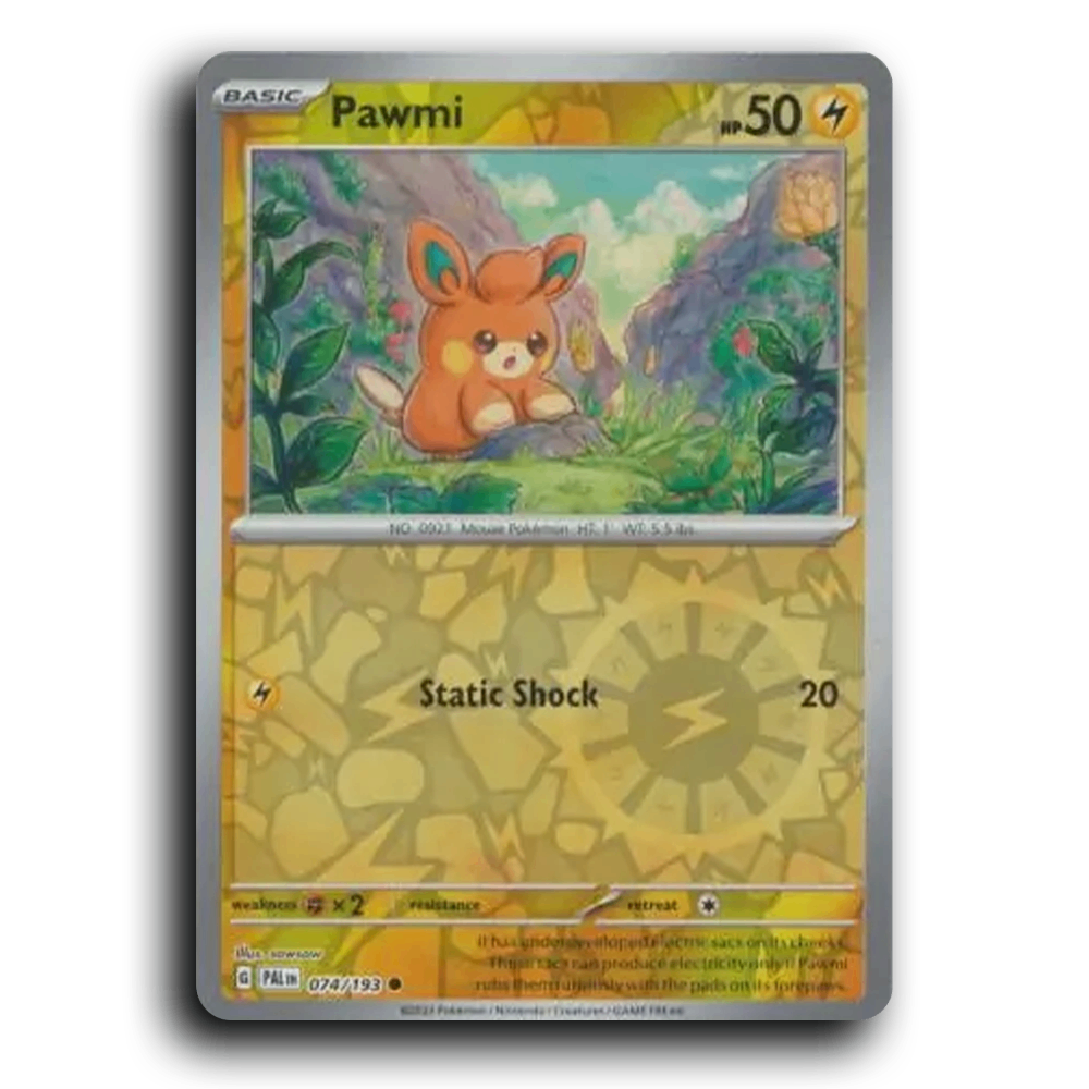 Pawmi (074/193) [Paldea Evolved] Common Pokemon Card TCG Near Mint NM Reverse Holo