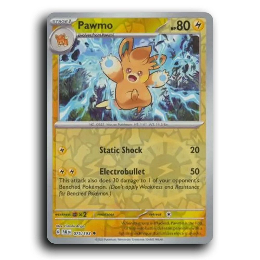 Pawmo (075/193) [Paldea Evolved] Uncommon Pokemon Card TCG Near Mint NM Reverse Holo