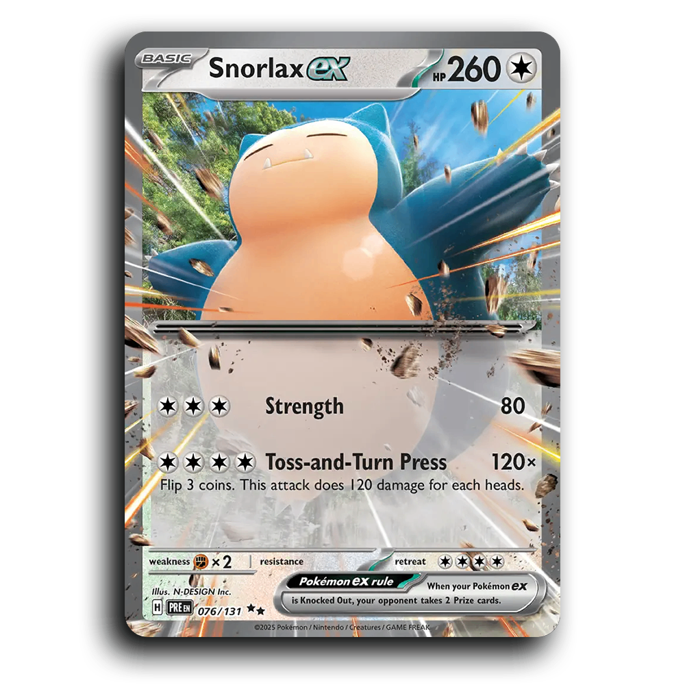 Snorlax ex - 076/131 [Prismatic Evolutions]