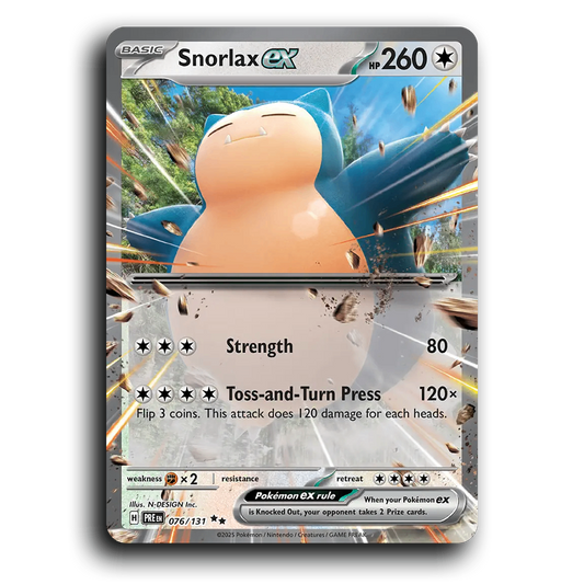 Snorlax ex - 076/131 [Prismatic Evolutions]