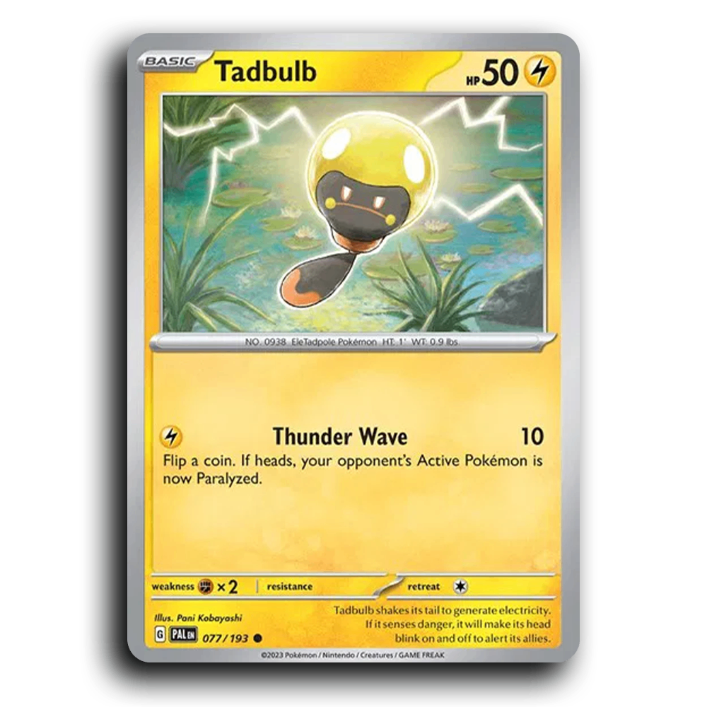 Tadbulb (077/193) [Paldea Evolved] Common Pokemon Card TCG Near Mint NM