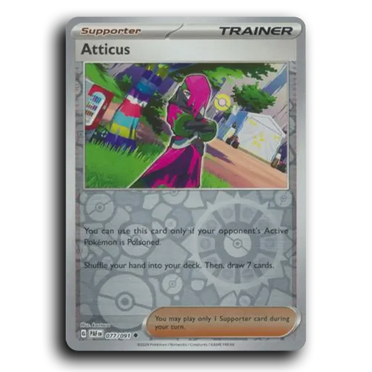 Atticus (077/091) [Paldean Fates]
