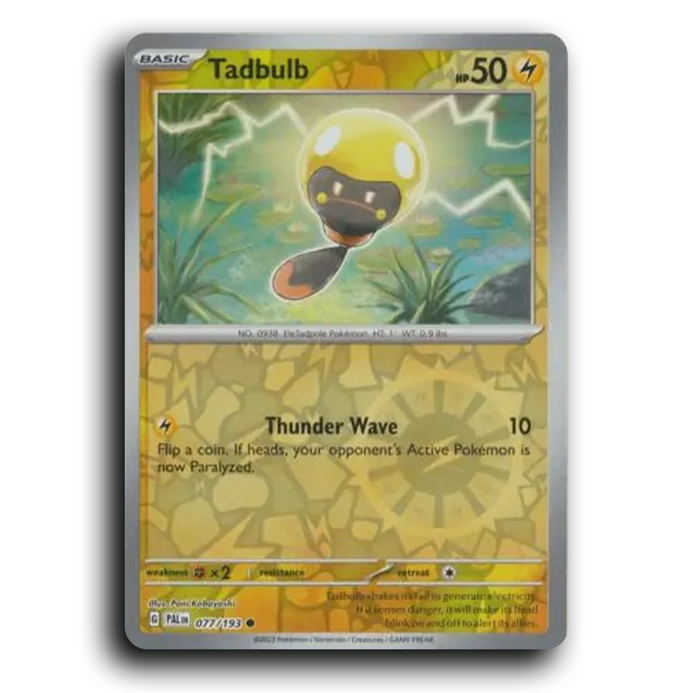 Tadbulb (077/193) [Paldea Evolved] Common Pokemon Card TCG Near Mint NM Reverse Holo