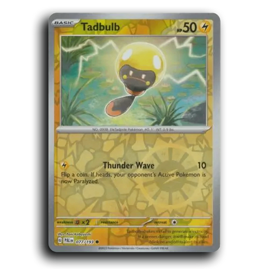 Tadbulb (077/193) [Paldea Evolved] Common Pokemon Card TCG Near Mint NM Reverse Holo