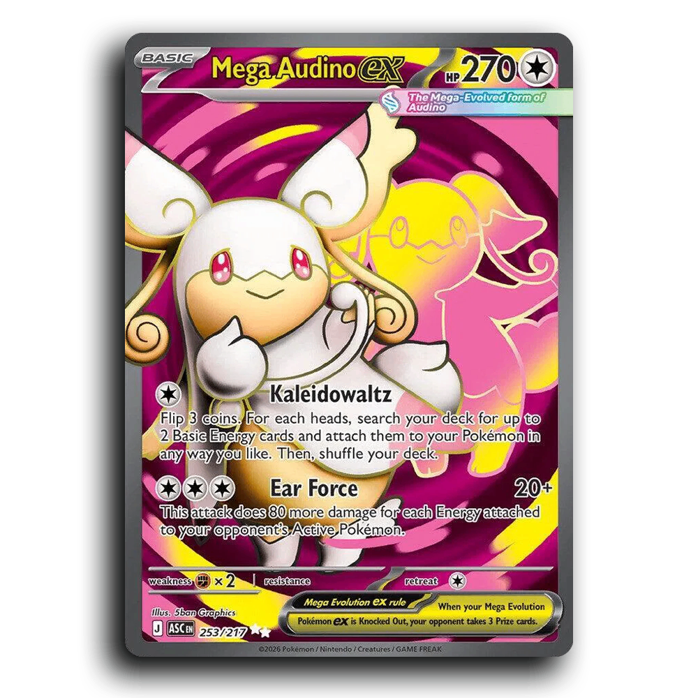 Mega Audino ex - 253/217 [Ascended Heroes]