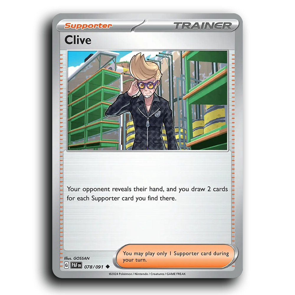 Clive (078/091) [Paldean Fates]