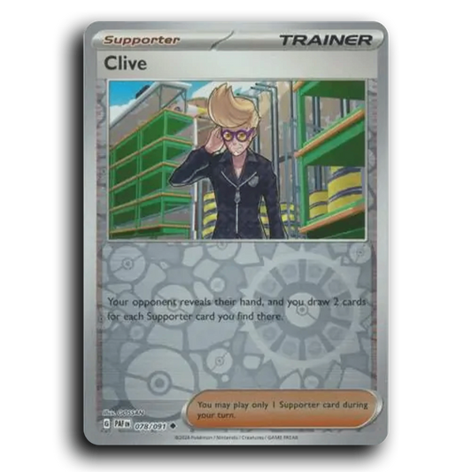 Clive (078/091) [Paldean Fates]