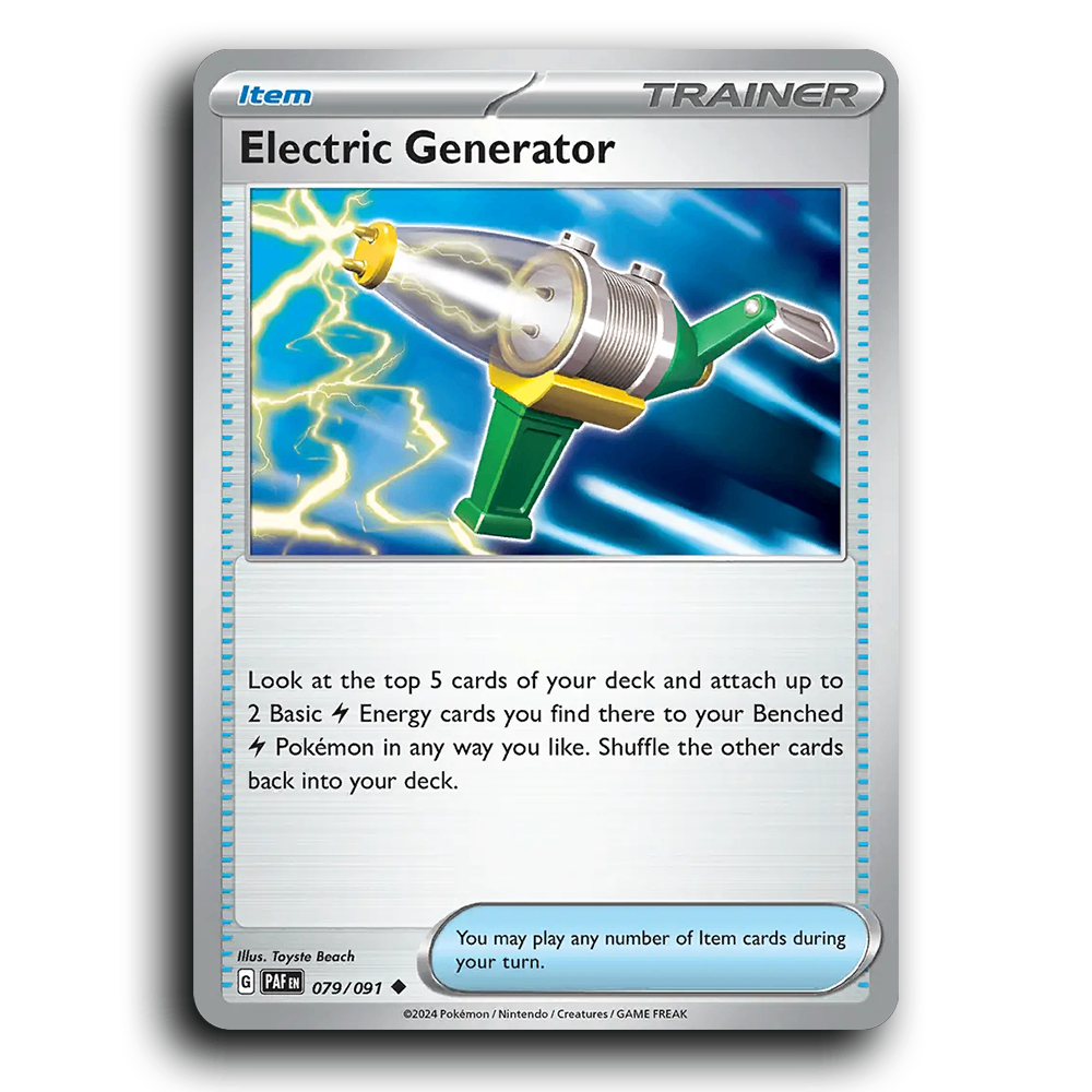 Electric Generator (079/091) [Paldean Fates]