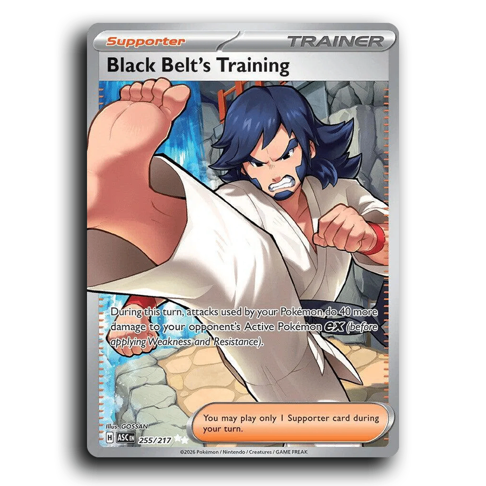 Black Belt's Training - 255/217 [Ascended Heroes]