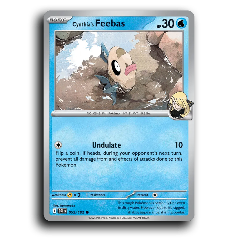 Cynthia's Feebas - 052/182 [Destined Rivals]
