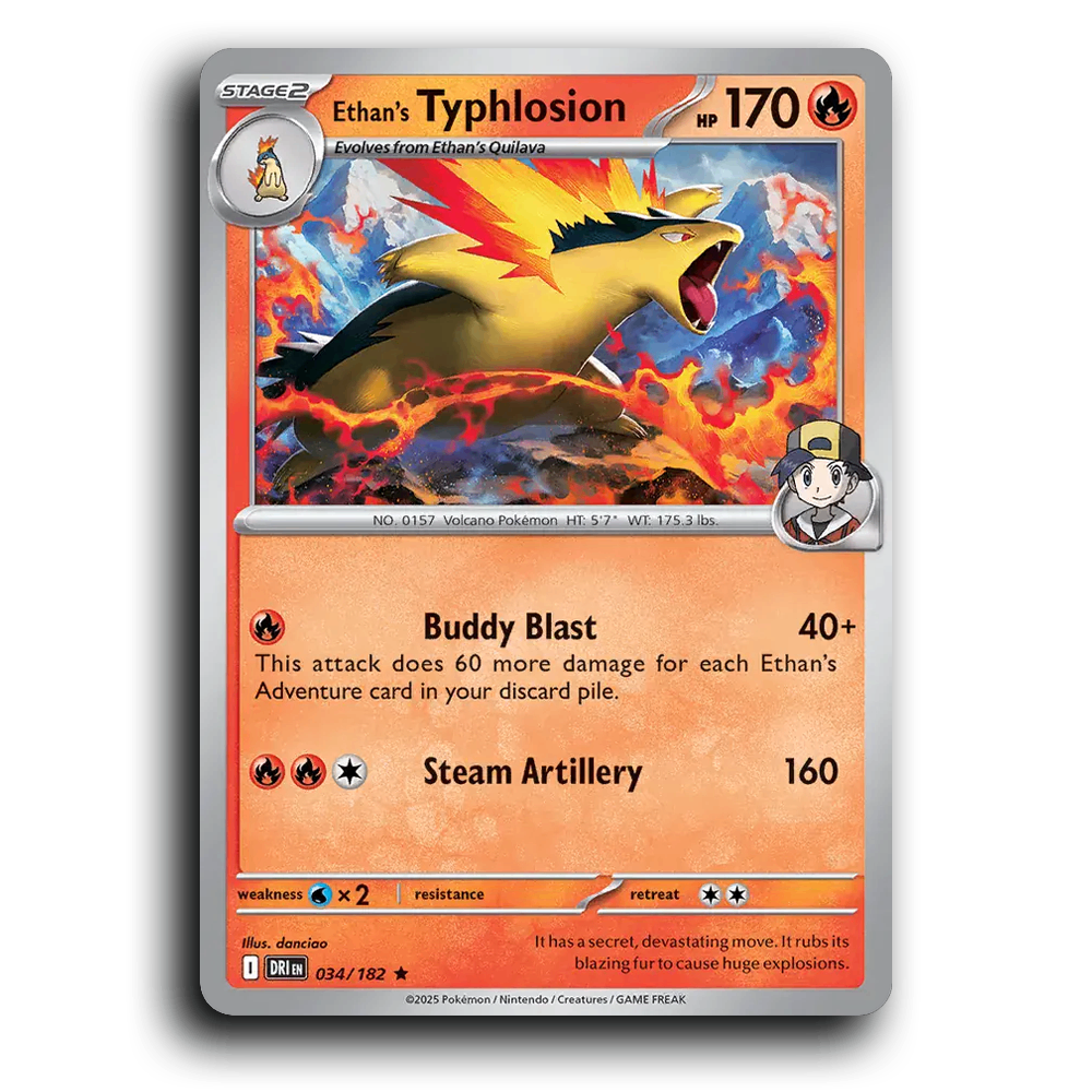 Ethan's Typhlosion - 034/182 [Destined Rivals]