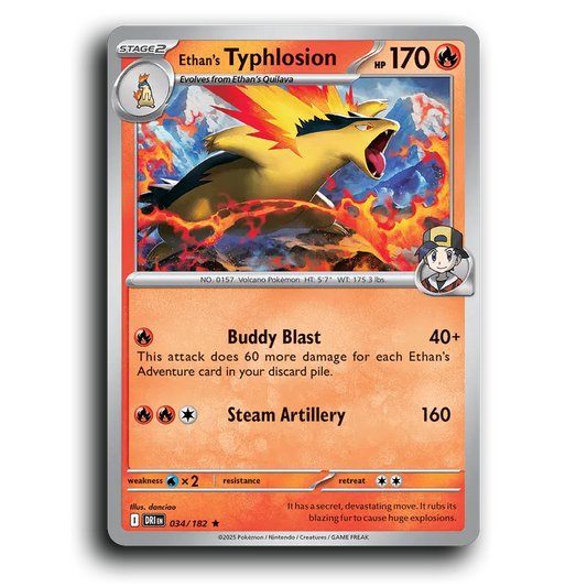 Ethan's Typhlosion - 034/182 [Destined Rivals]