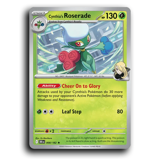 Cynthia's Roserade - 008/182 [Destined Rivals]
