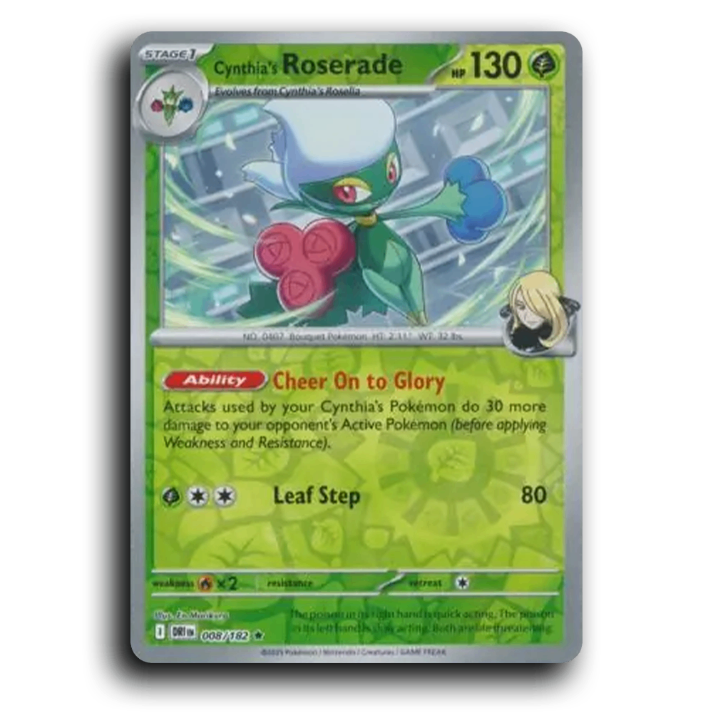 Cynthia's Roserade (008/182) [Destined Rivals]