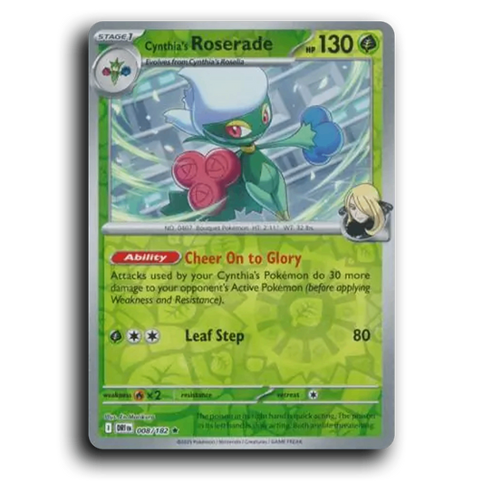 Cynthia's Roserade (008/182) [Destined Rivals]