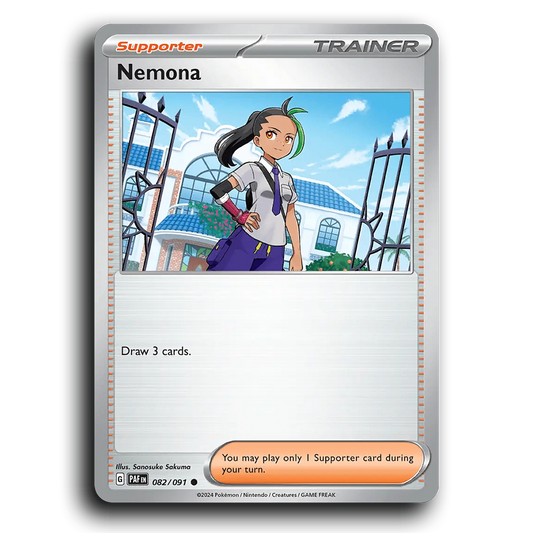 Nemona (082/091) [Paldean Fates]