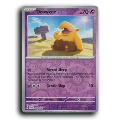 Drowzee (082/198) [Scarlet & Violet] Common OKACHEKE Pokemon Card TCG Near Mint NM Reverse Holo