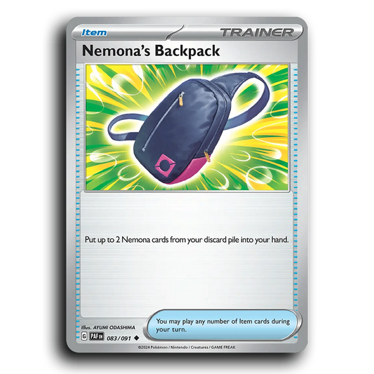 Nemona's Backpack (083/091) [Paldean Fates]